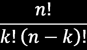 COMBINAZIONI SEMPLICI Dati n oggetti distinti, si dicono combinazioni semplici di classe k ( n), tutte i possibili gruppi che si possono formare con k degli n oggetti, considerando