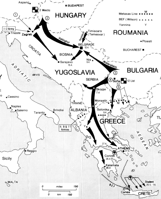 Nell ottobre 1940 l Italia tentò l invasione della Grecia, che fallì per la forte resistenza della popolazione; così Hitler
