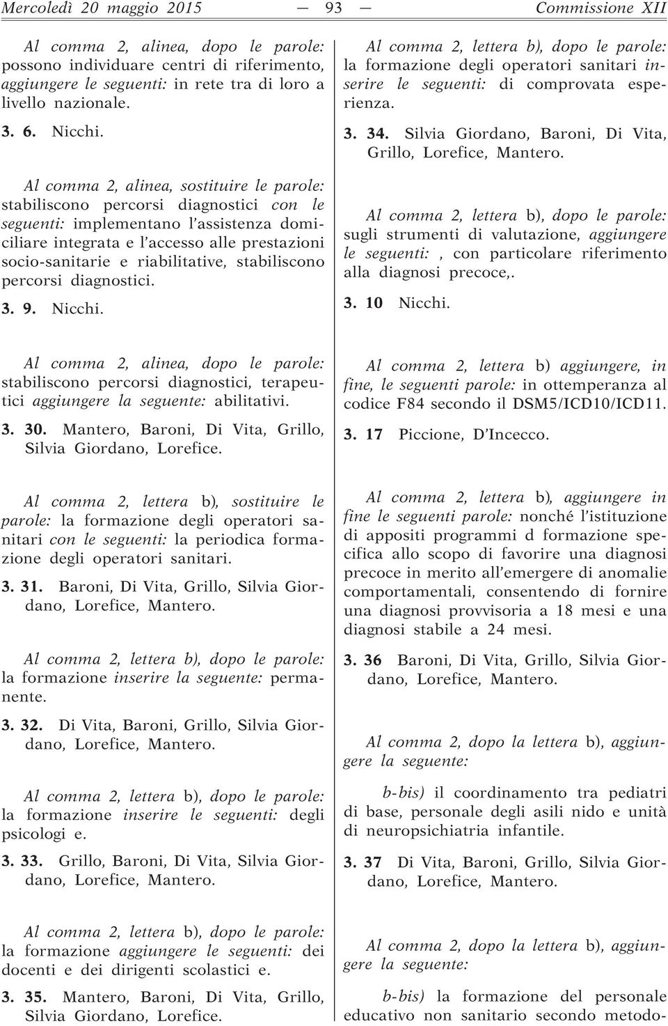 Al comma 2, alinea, sostituire le parole: stabiliscono percorsi diagnostici con le seguenti: implementano l assistenza domiciliare integrata e l accesso alle prestazioni socio-sanitarie e