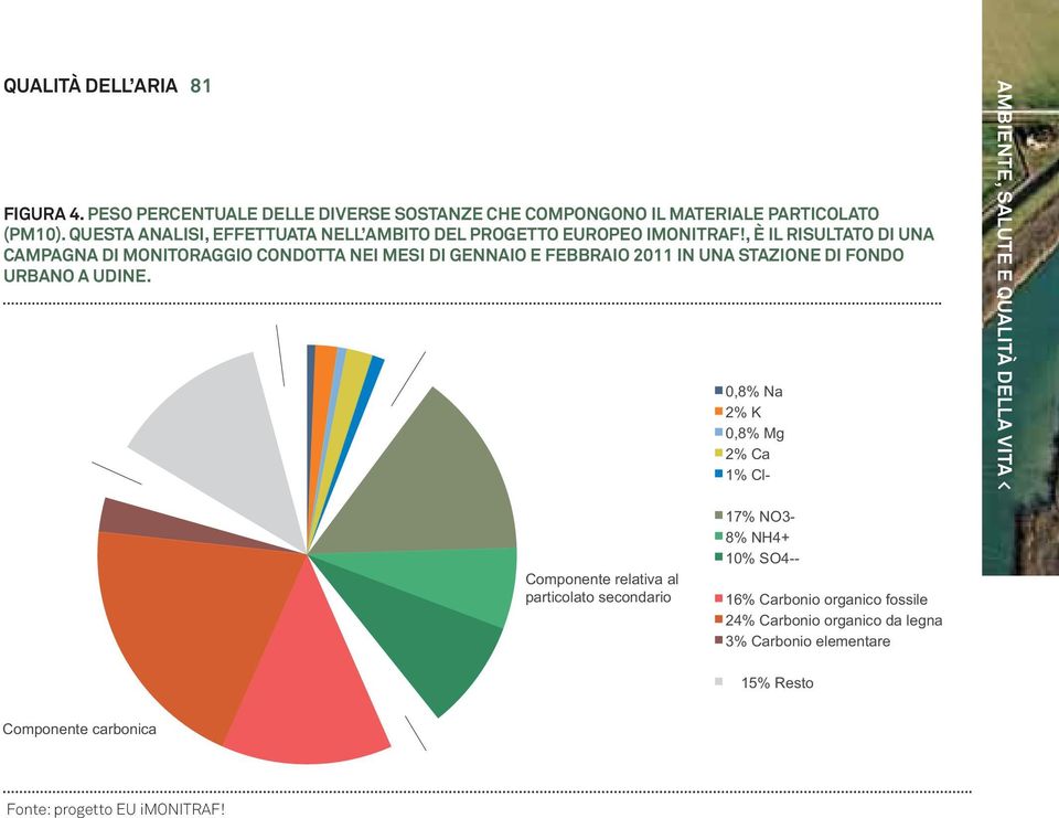 , È IL RISULTATO DI UNA CAMPAGNA DI MONITORAGGIO CONDOTTA NEI MESI DI GENNAIO E FEBBRAIO 2011 IN UNA STAZIONE DI FONDO URBANO A UDINE.