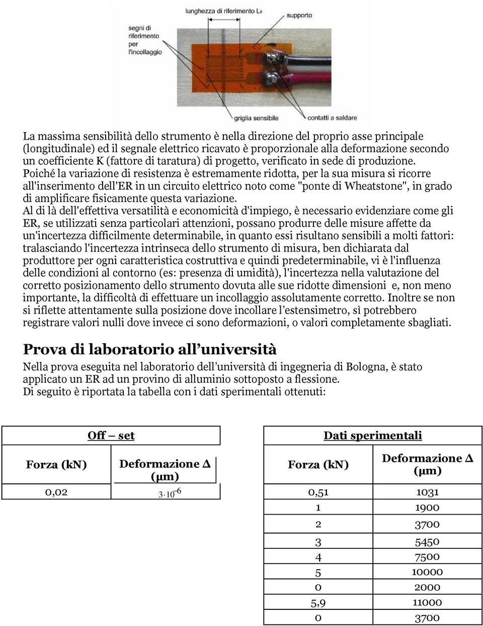 Poiché la variazione di resistenza è estremamente ridotta, per la sua misura si ricorre all'inserimento dell'er in un circuito elettrico noto come "ponte di Wheatstone", in grado di amplificare