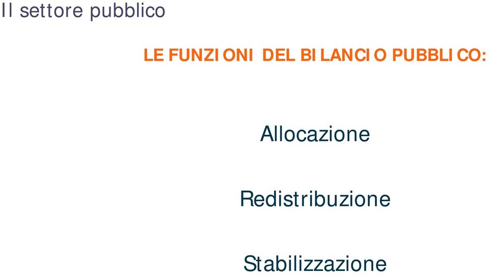 PUBBLICO: Allocazione