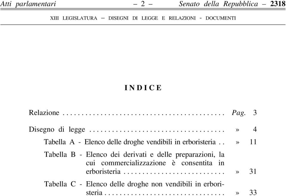 .» 11 Tabella B - Elenco dei derivati e delle preparazioni, la cui commercializzazione è consentita in erboristeria.