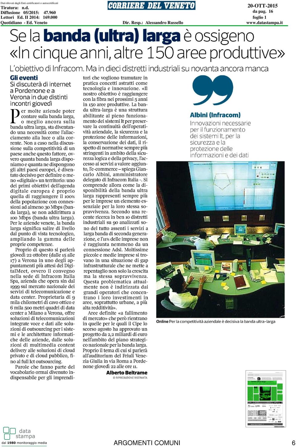 000 Quotidiano - Ed. Veneto Dir. Resp.