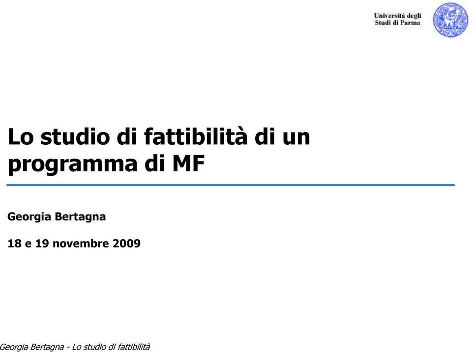 programma di MF