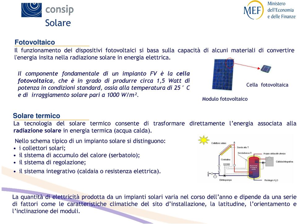 solare pari a 1000 W/m².