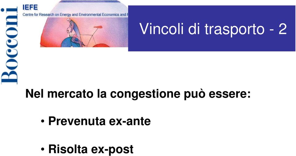 congestione può essere: