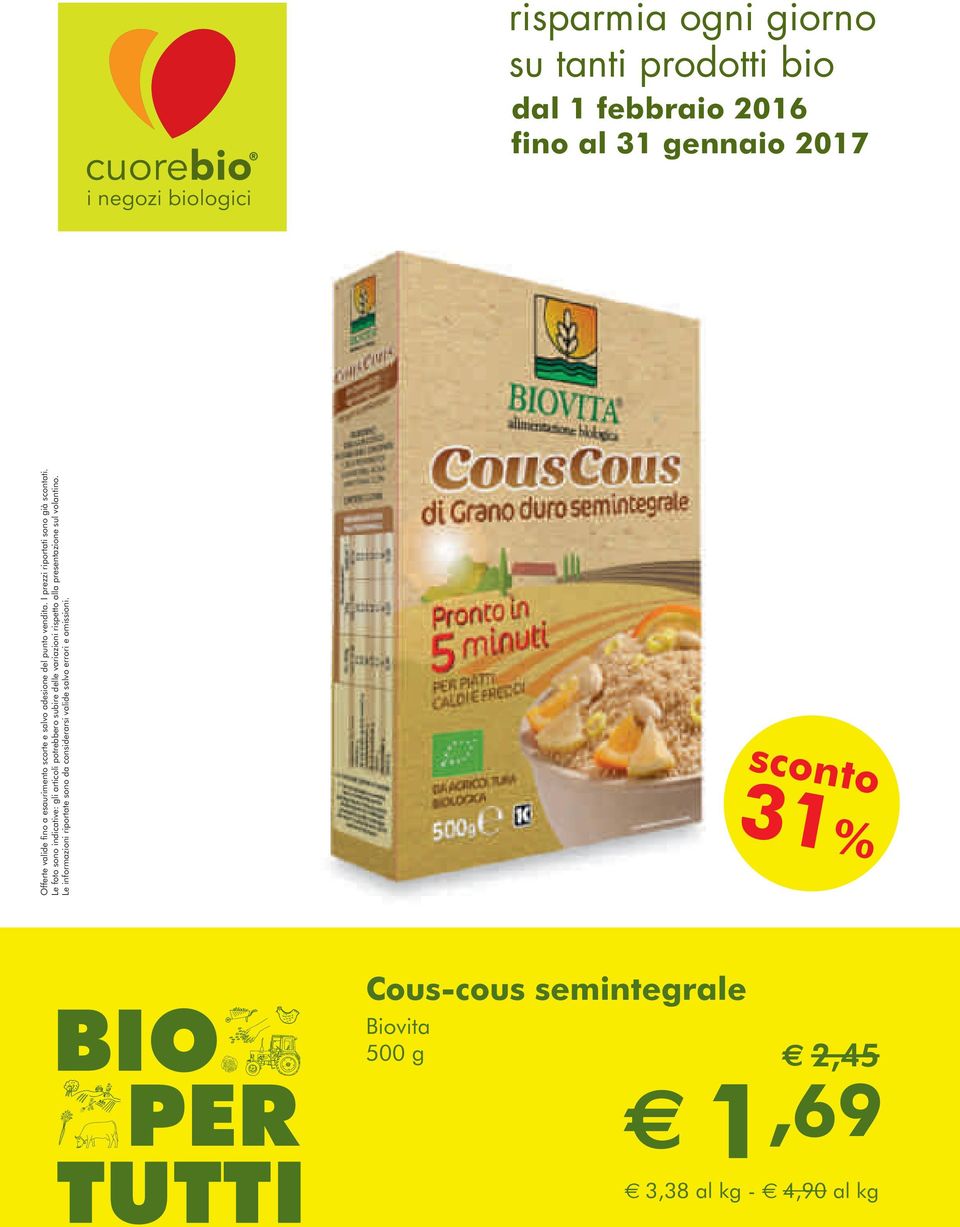 Biovita 500 g 2,45