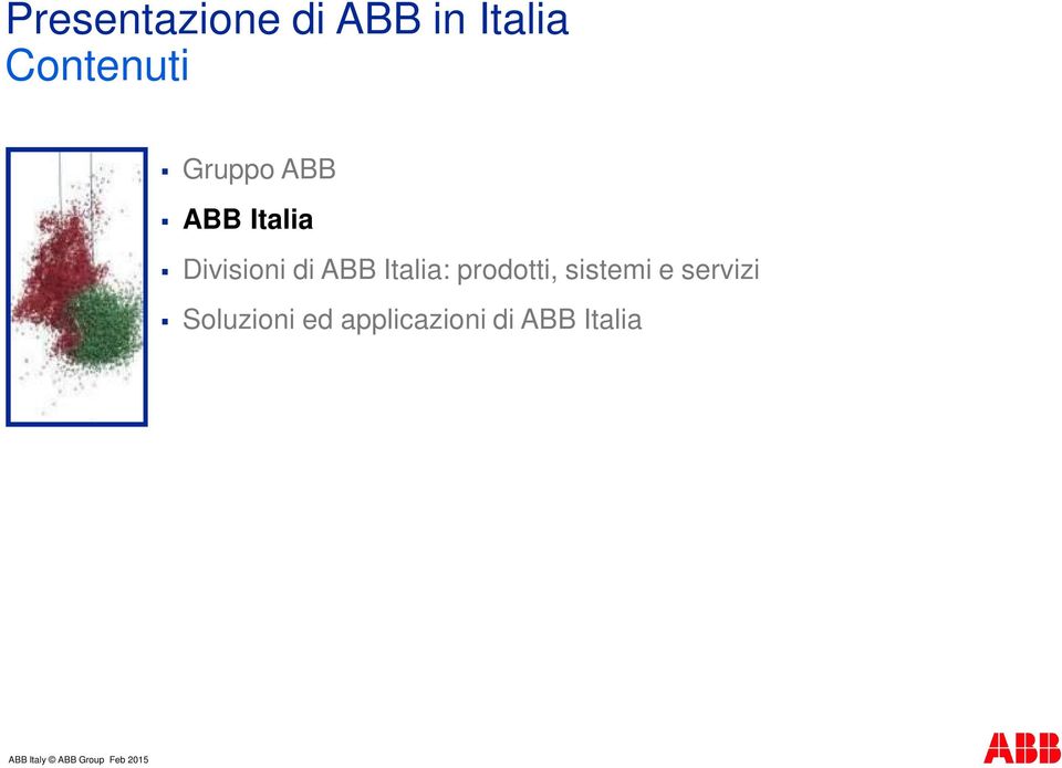 Divisioni di ABB Italia: prodotti,