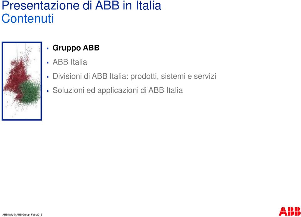 Divisioni di ABB Italia: prodotti,