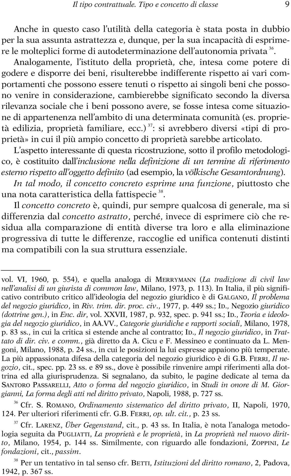 autodeterminazione dell autonomia privata 36.