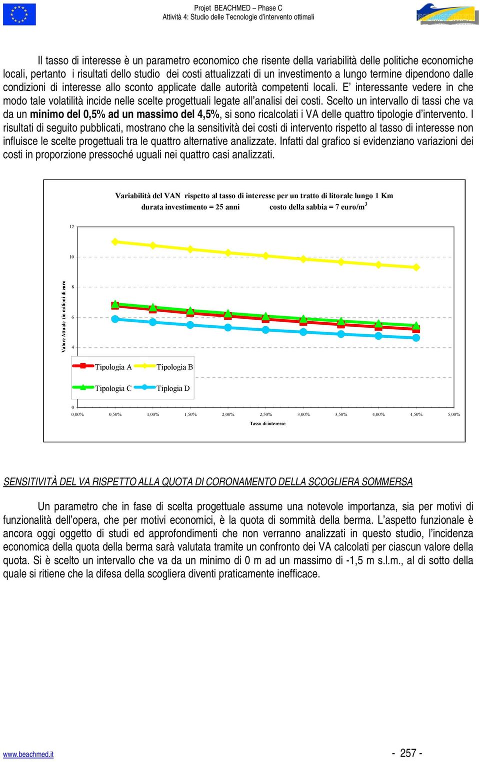 E interessante vedere in che modo tale volatilità incide nelle scelte progettuali legate all analisi dei costi.