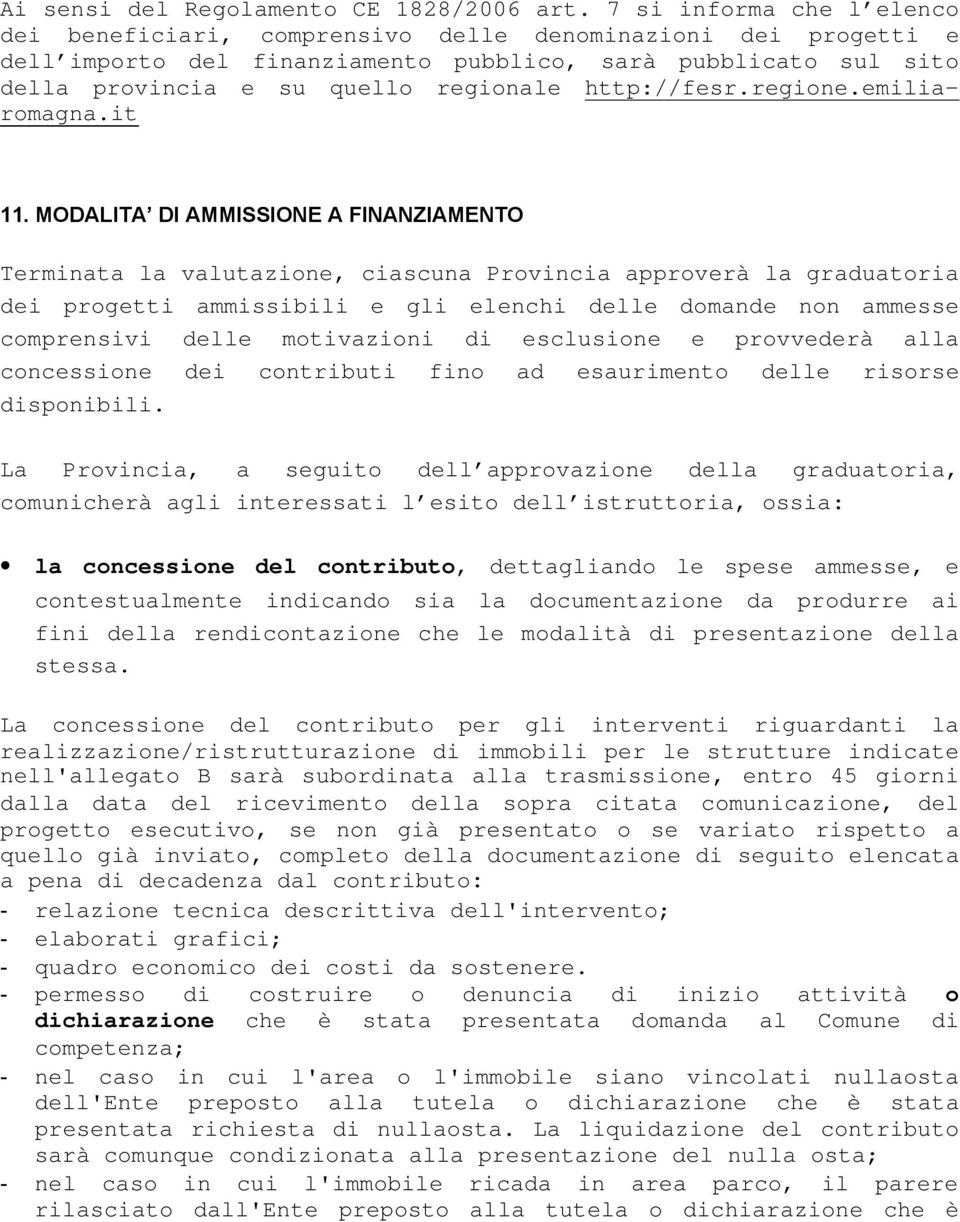 http://fesr.regione.emiliaromagna.it 11.