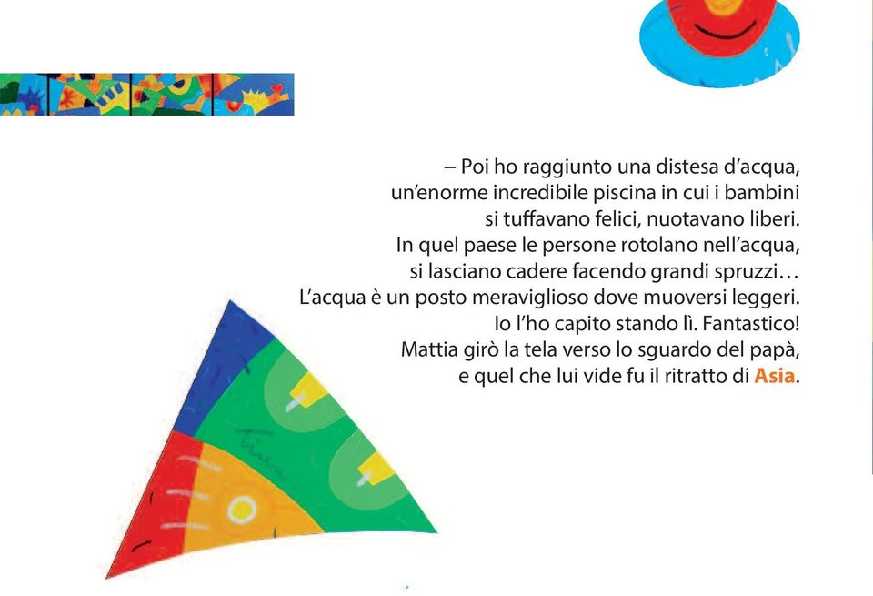 In quel paese le persone rotolano nell acqua, si lasciano cadere facendo grandi spruzzi L acqua è