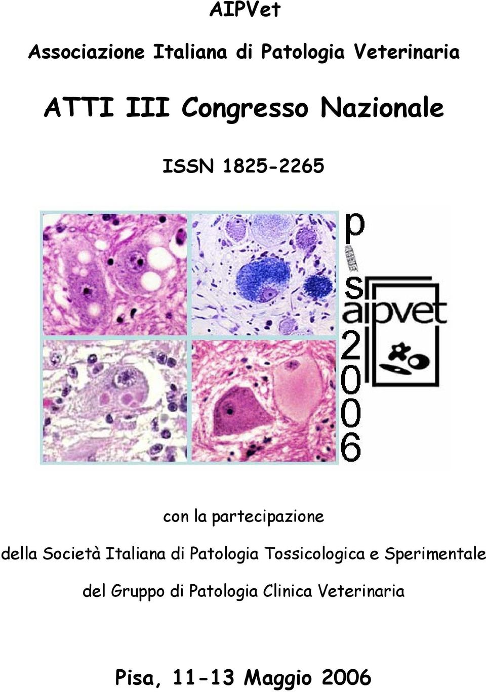 Società Italiana di Patologia Tossicologica e Sperimentale del