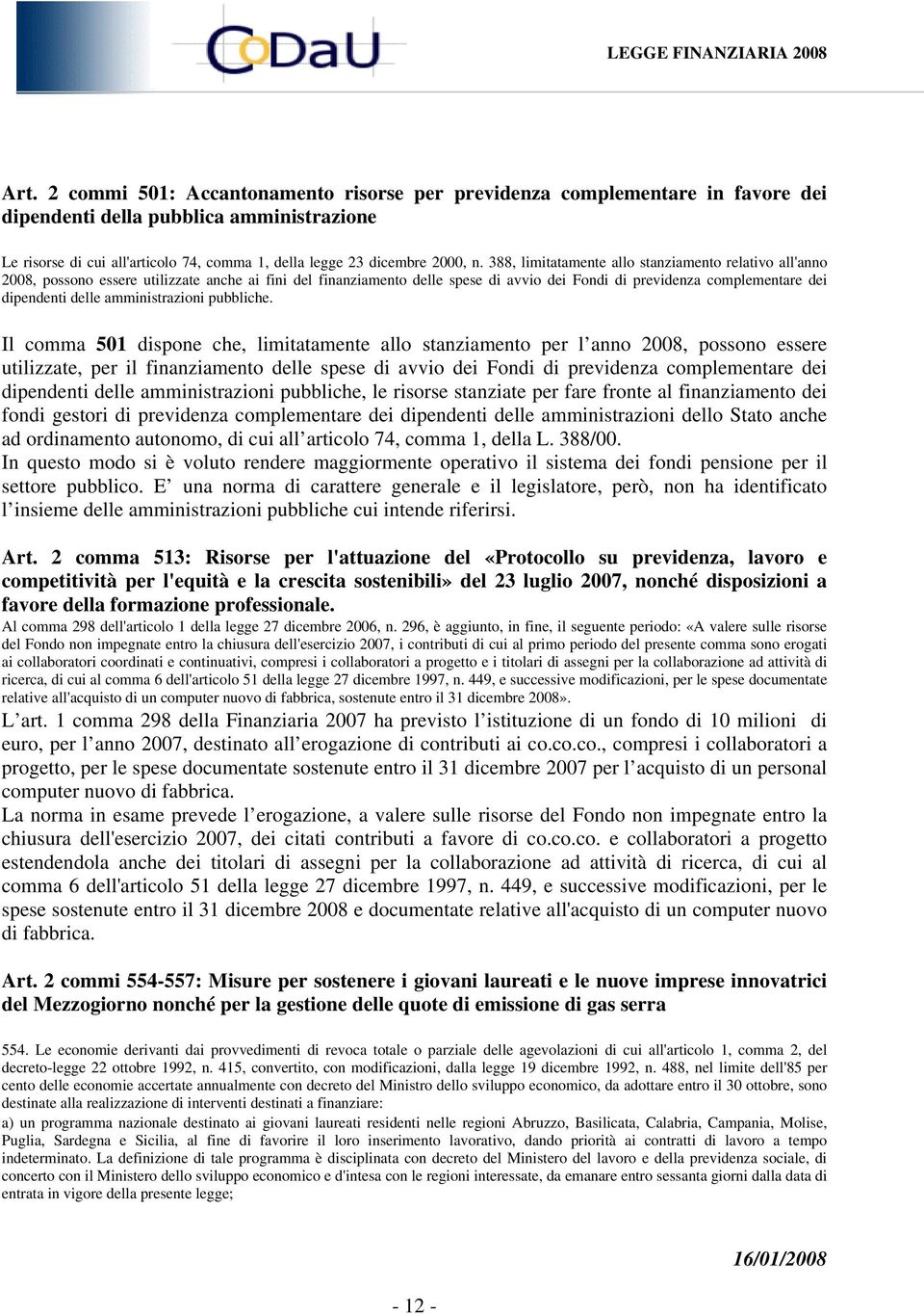 delle amministrazioni pubbliche.