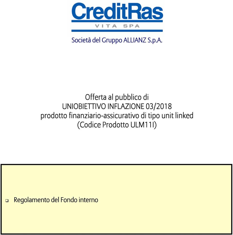 INFLAZIONE 03/2018 prodotto