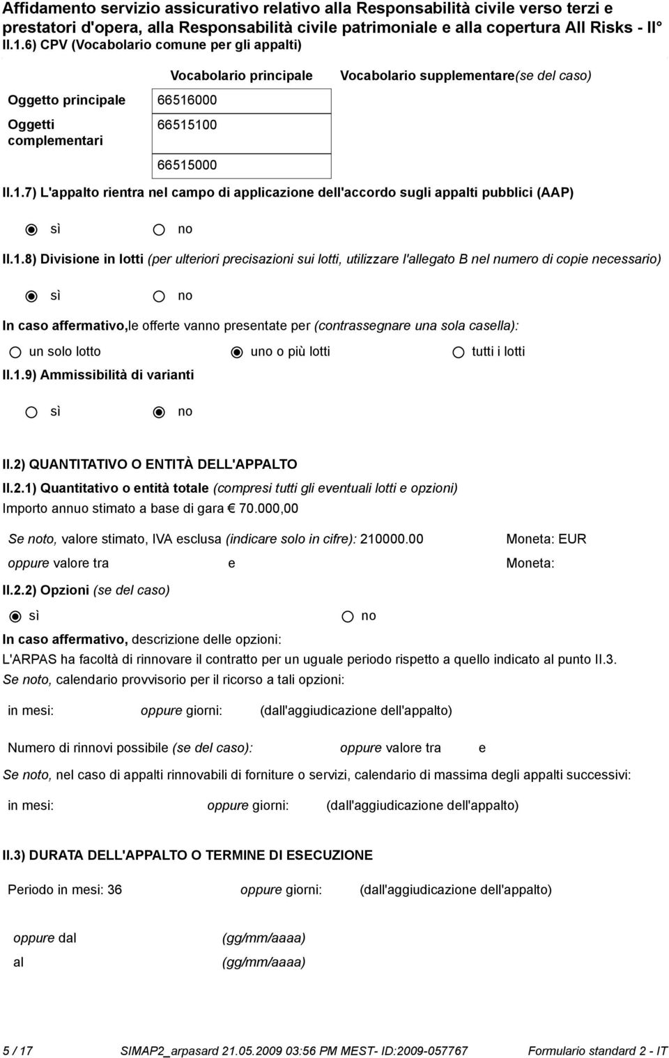 000 Oggetti complementari 66515