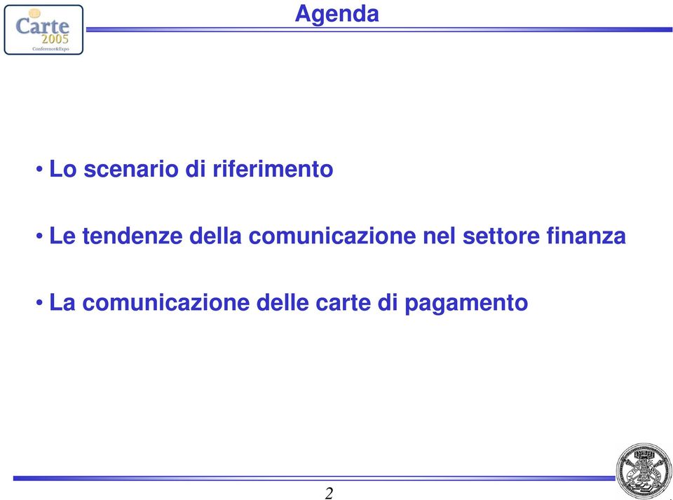 comunicazione nel settore