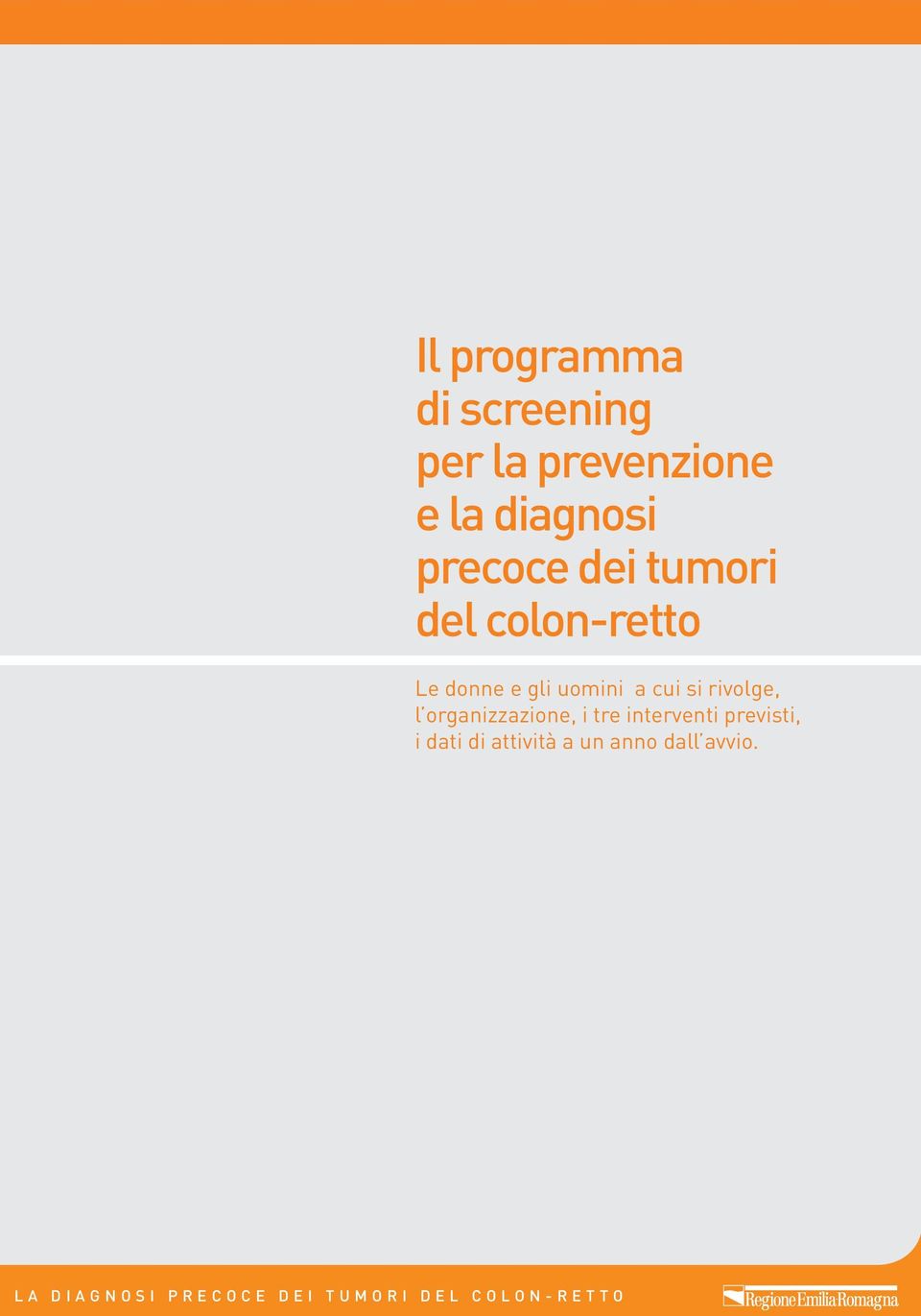 l organizzazione, i tre interventi previsti, i dati di attività a