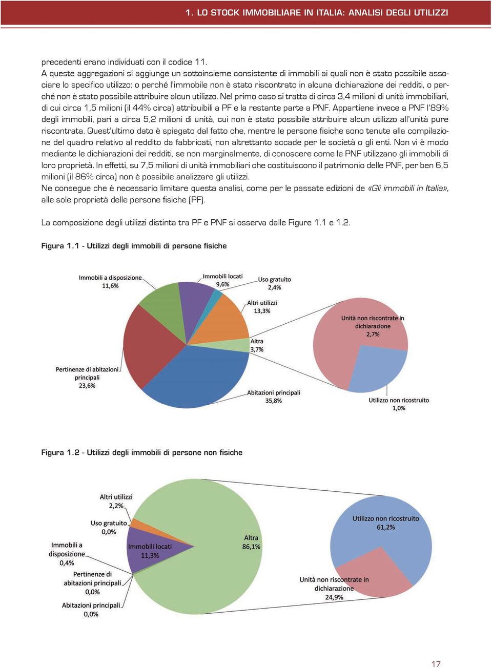 dichiarazione dei redditi, o perché non è stato possibile attribuire alcun utilizzo.