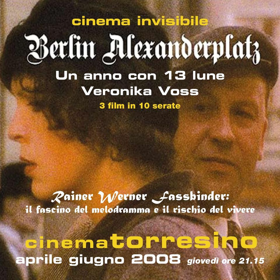 Fassbinder: il fascino del melodramma e il