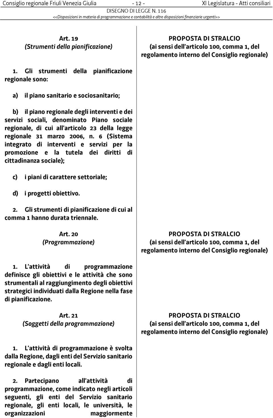 articolo 23 della legge regionale 31 marzo 2006, n.