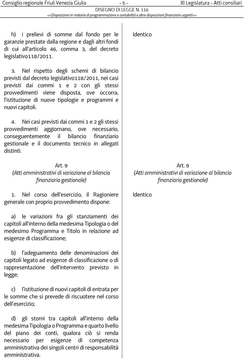 del decreto legislativo118/2011. 3.