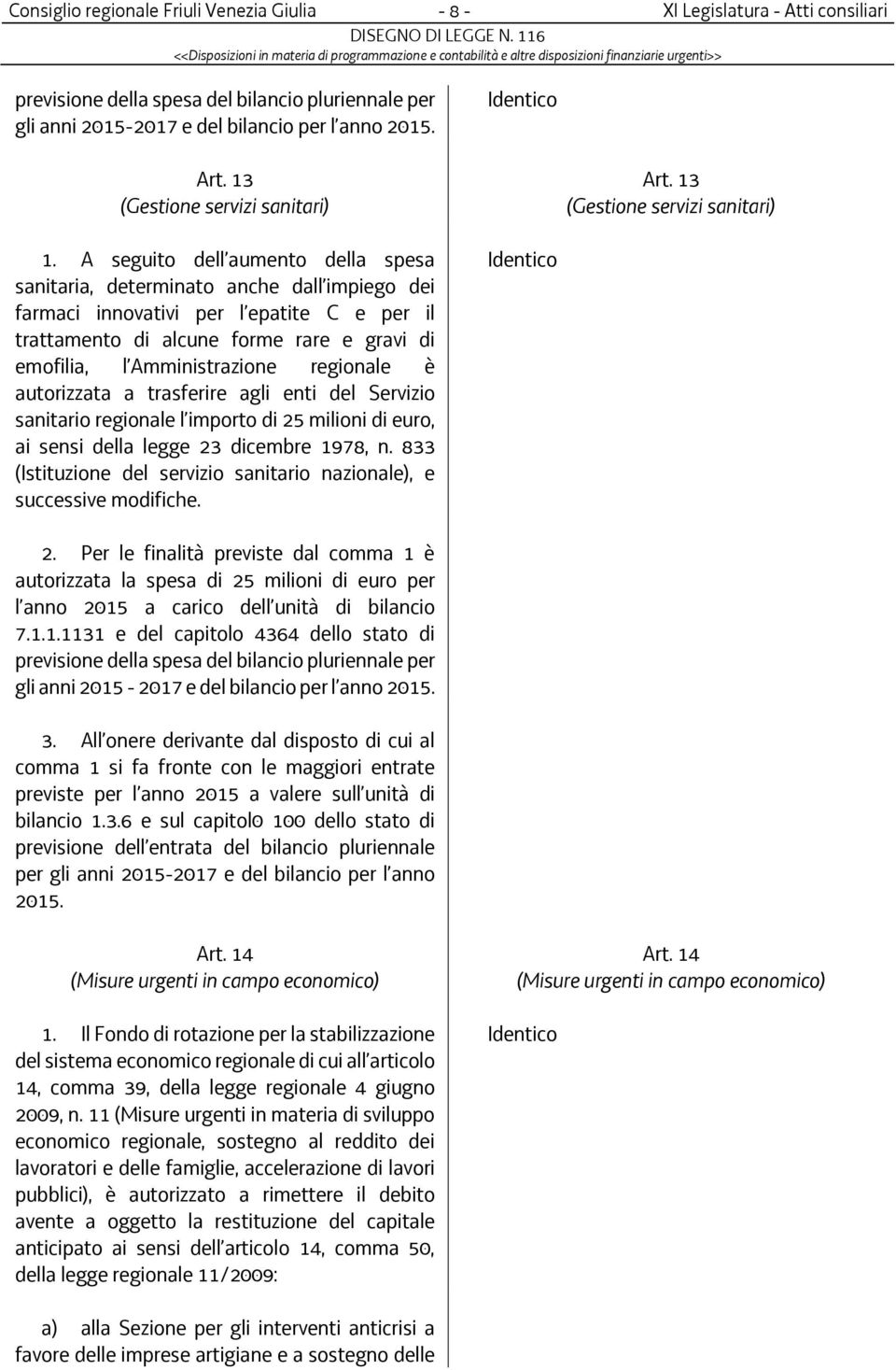 A seguito dell aumento della spesa sanitaria, determinato anche dall impiego dei farmaci innovativi per l epatite C e per il trattamento di alcune forme rare e gravi di emofilia, l Amministrazione