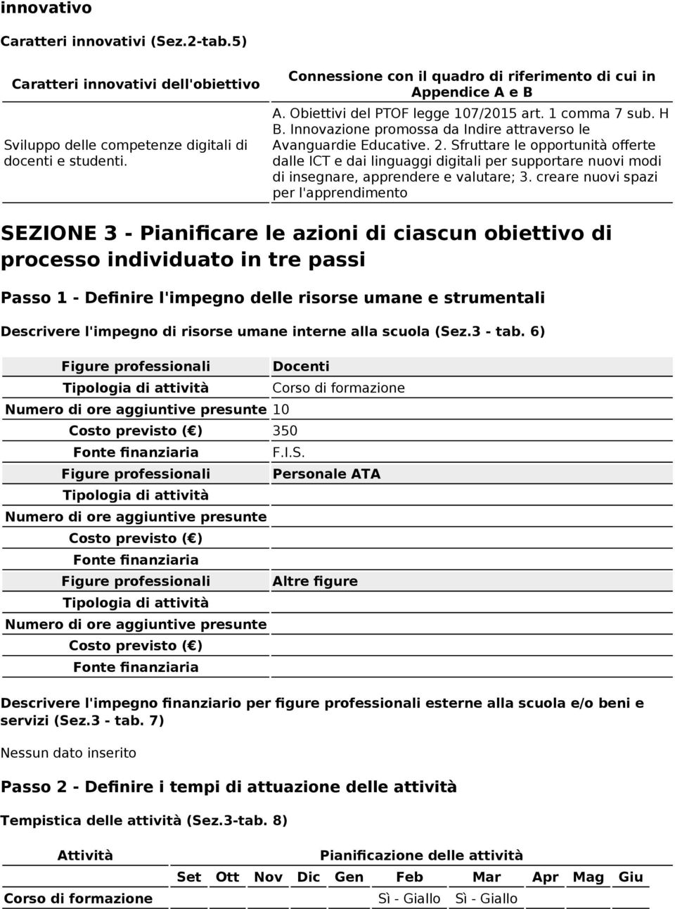 Sfruttare le opportunità offerte dalle ICT e dai linguaggi digitali per supportare nuovi modi di insegnare, apprendere e valutare; 3.