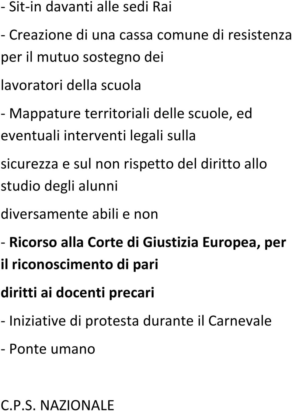 del diritto allo studio degli alunni diversamente abili e non - Ricorso alla Corte di Giustizia Europea, per il