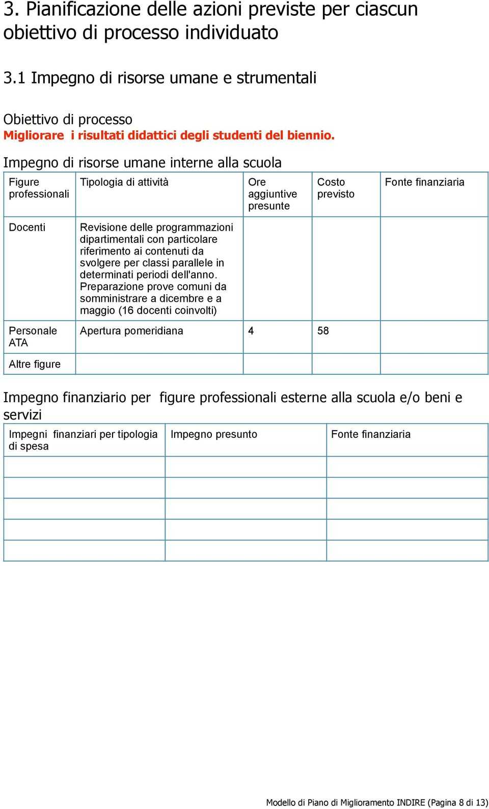 dipartimentali con particolare riferimento ai contenuti da svolgere per classi parallele in determinati periodi dell'anno.