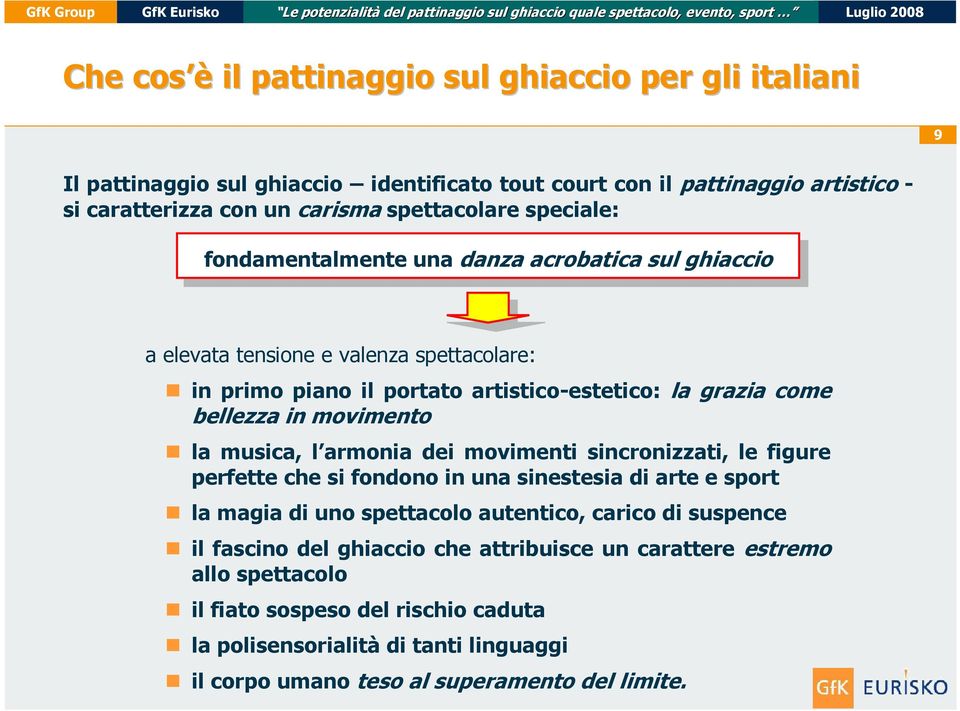 come bellezza in movimento la musica, l armonia dei movimenti sincronizzati, le figure perfette che si fondono in una sinestesia di arte e sport la magia di uno spettacolo autentico, carico di