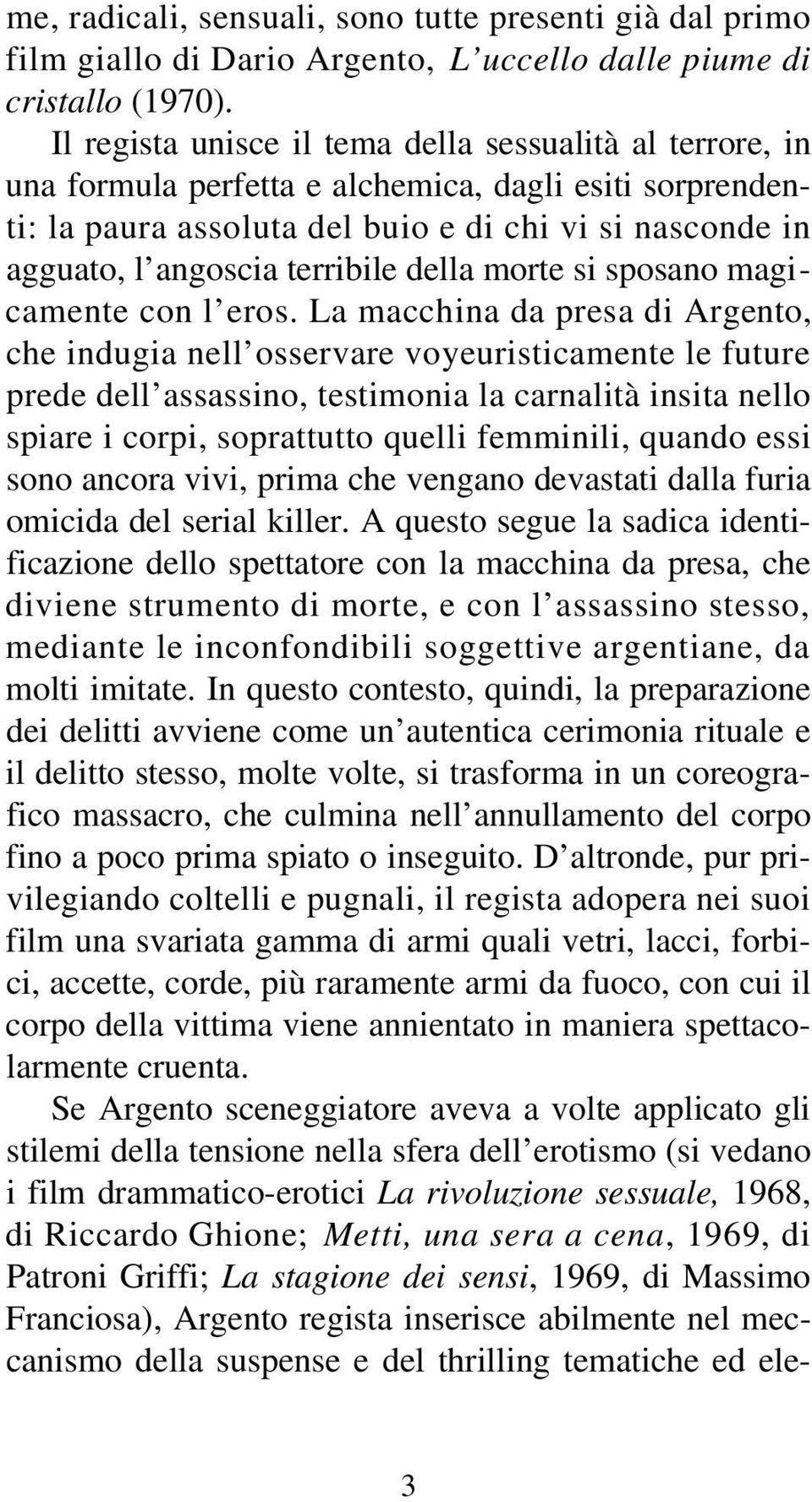 terribile della morte si sposano magicamente con l eros.