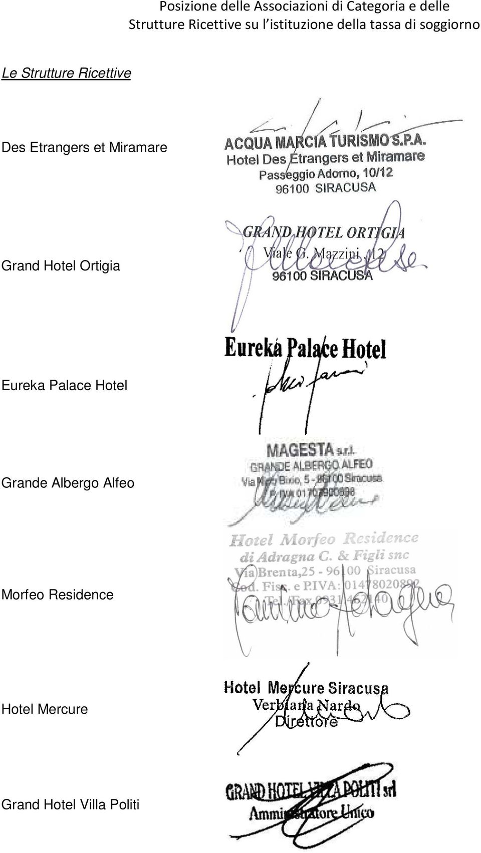 Palace Hotel Grande Albergo Alfeo Morfeo