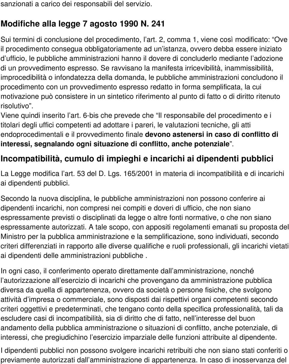 mediante l adozione di un provvedimento espresso.