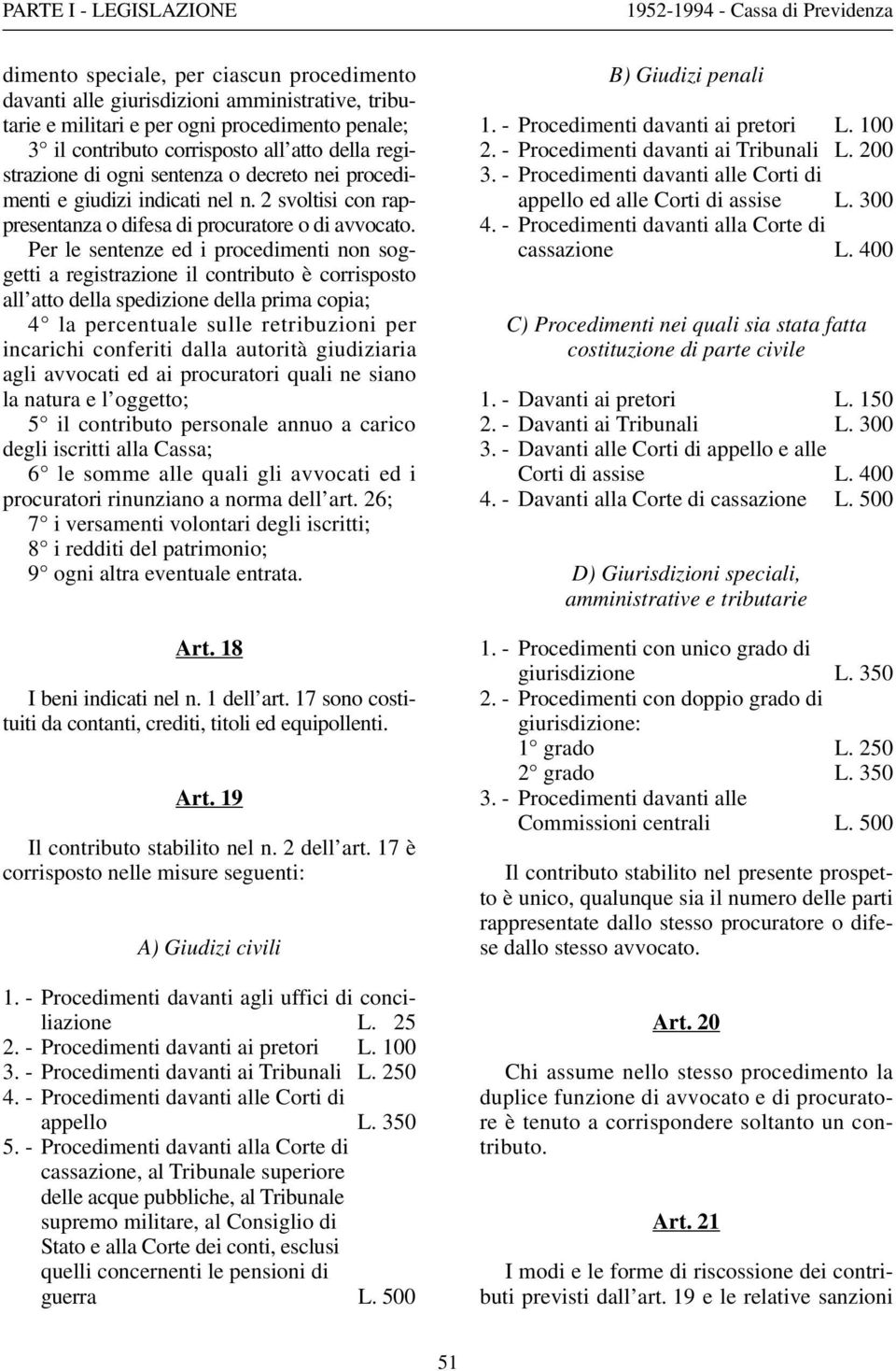 Per le sentenze ed i procedimenti non soggetti a registrazione il contributo è corrisposto all atto della spedizione della prima copia; 4 la percentuale sulle retribuzioni per incarichi conferiti