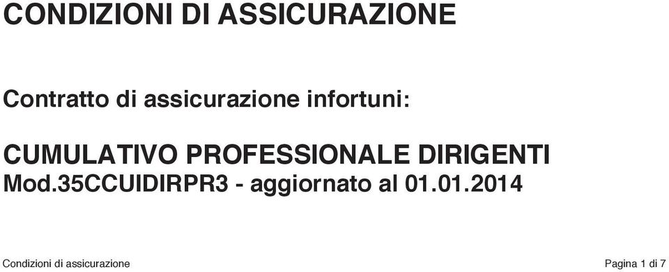 PROFESSIONALE DIRIGENTI Mod.