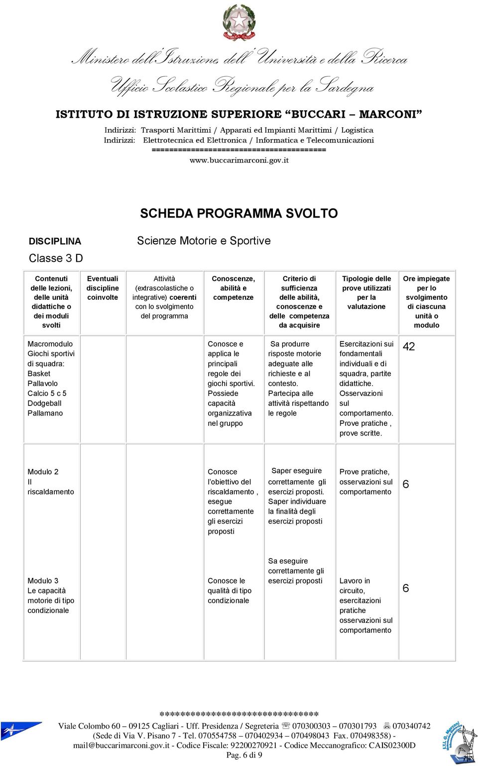 Partecipa alle attività rispettando le regole sui squadra, partite. Prove, prove scritte.