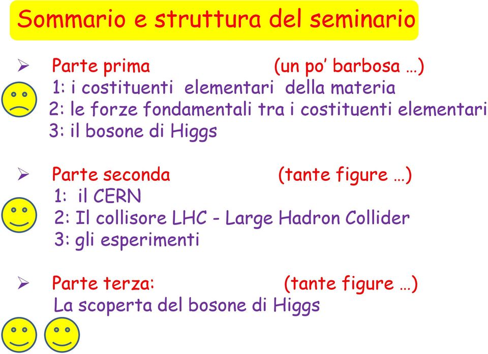 bosone di Higgs Parte seconda (tante figure ) 1: il CERN 2: Il collisore LHC - Large