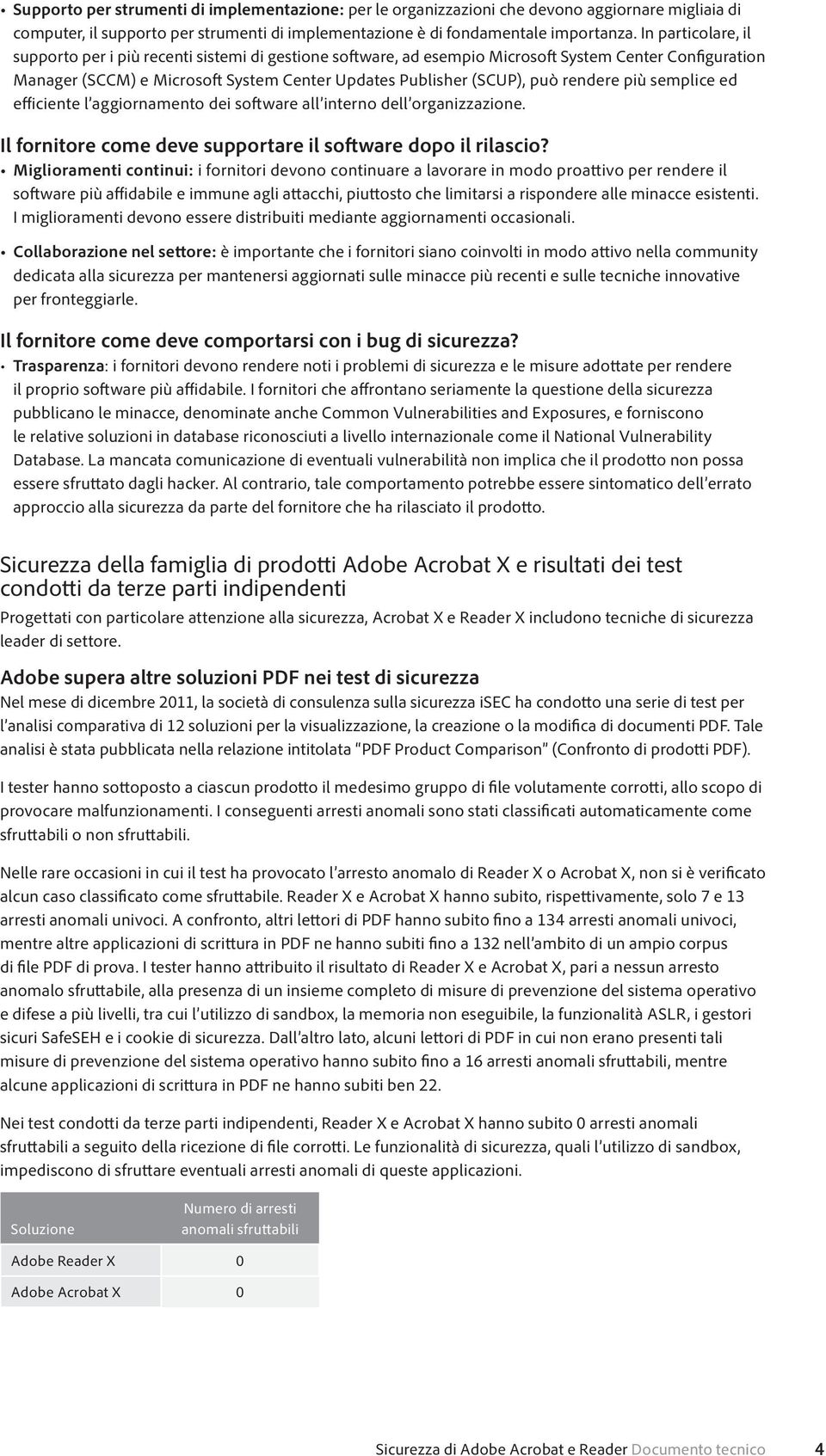 rendere più semplice ed efficiente l aggiornamento dei software all interno dell organizzazione. Il fornitore come deve supportare il software dopo il rilascio?