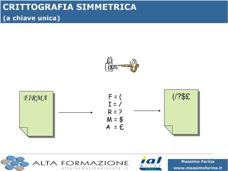 chiave unica) FIRMA