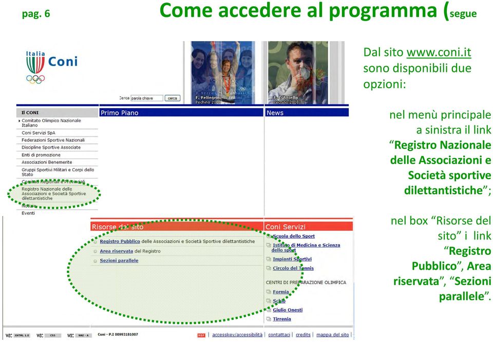 Registro Nazionale delle Associazioni e Società sportive