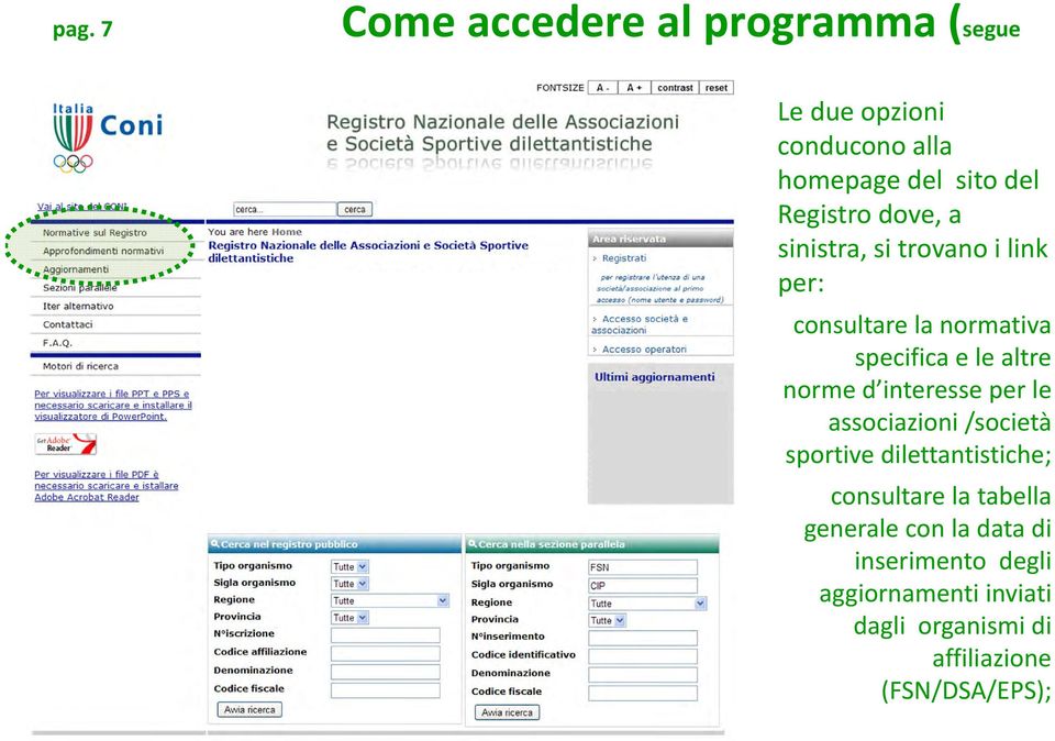 norme d interesse per le associazioni /società sportive dilettantistiche; consultare la tabella