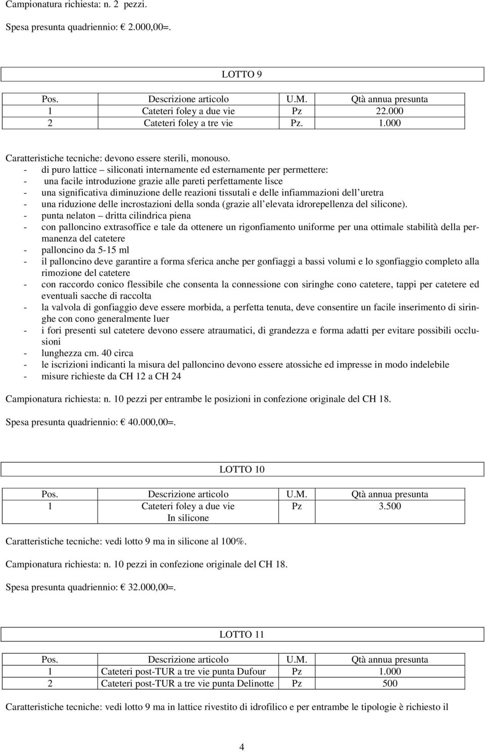 delle infiammazioni dell uretra - una riduzione delle incrostazioni della sonda (grazie all elevata idrorepellenza del silicone).