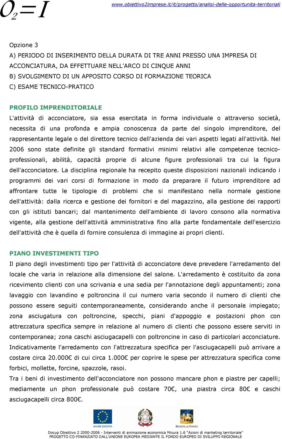 rappresentante legale o del direttore tecnico dell'azienda dei vari aspetti legati all'attività.