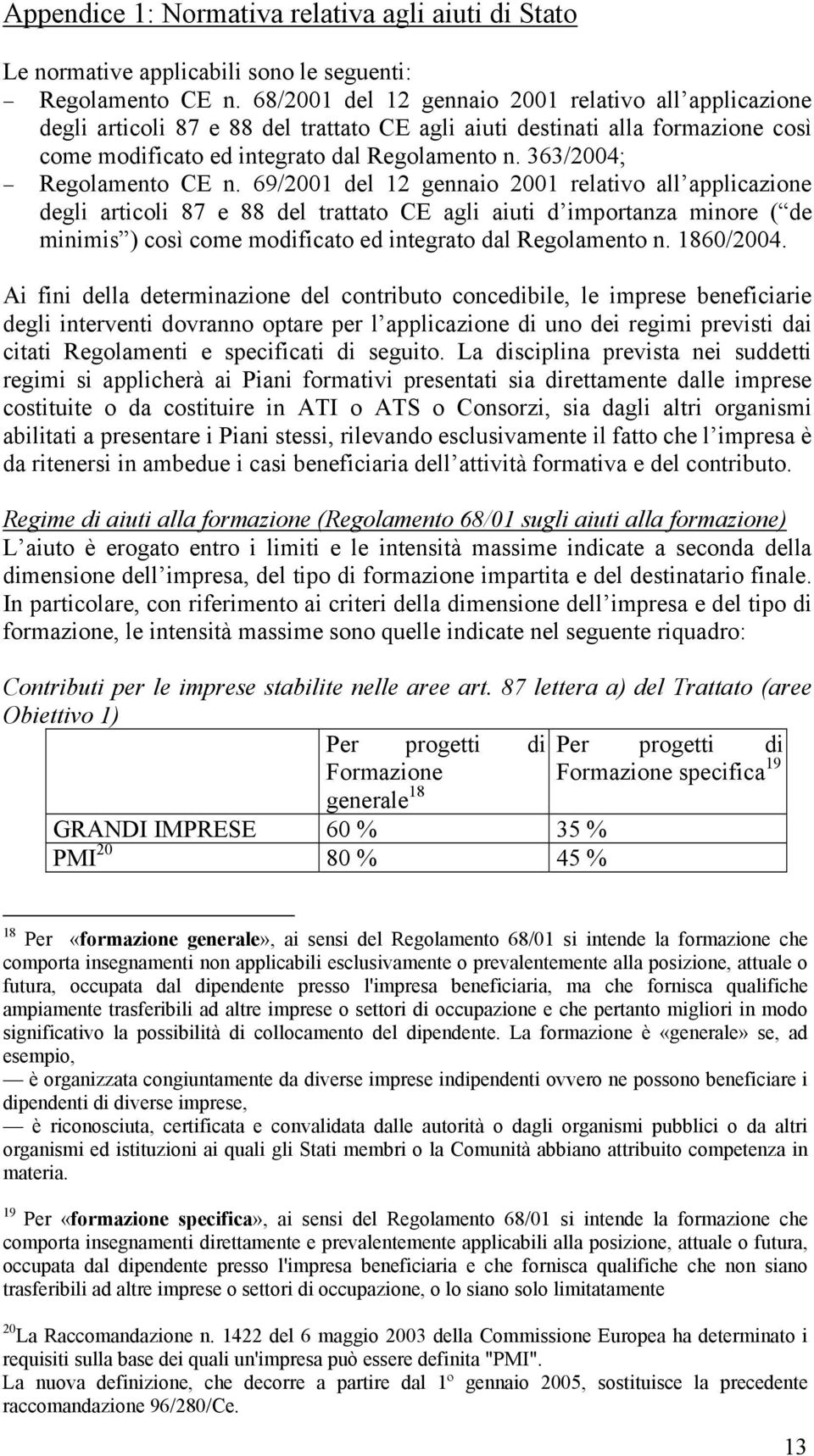 363/2004; Regolamento CE n.