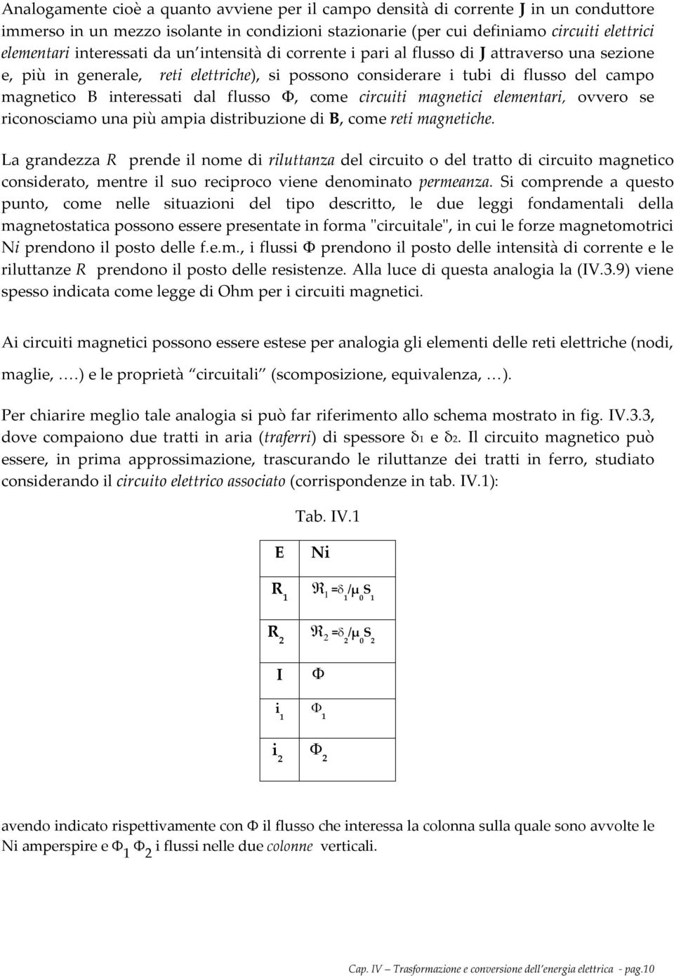 gne R pene l nome luttn el ccuto o el ttto ccuto mgnetco conseto, mente l suo ecpoco vene enomnto pemen.