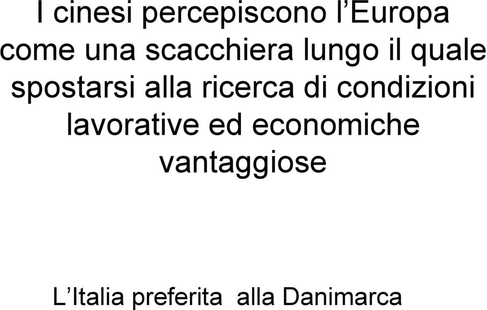 ricerca di condizioni lavorative ed