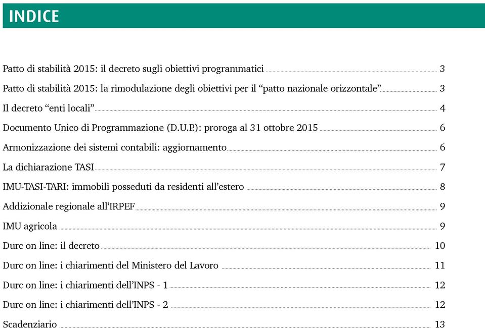 ogrammazione (D.U.P.